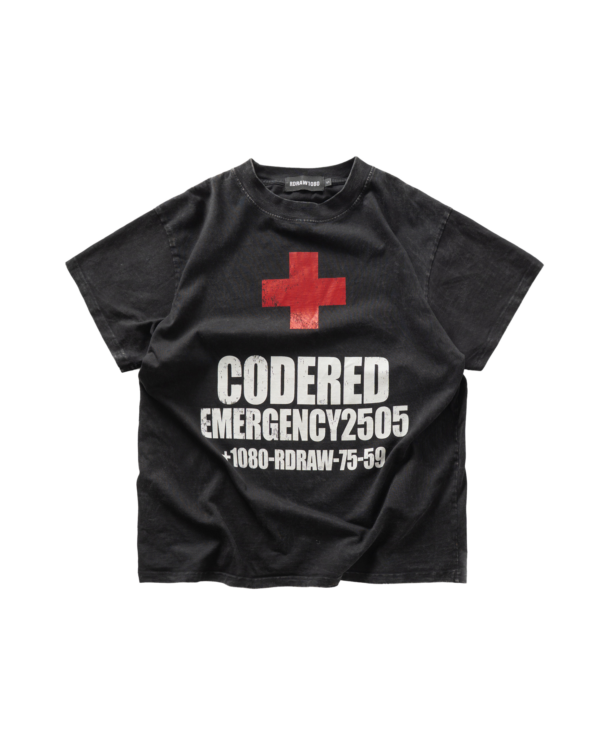 RDW CODERED WASHED T-SHIRT