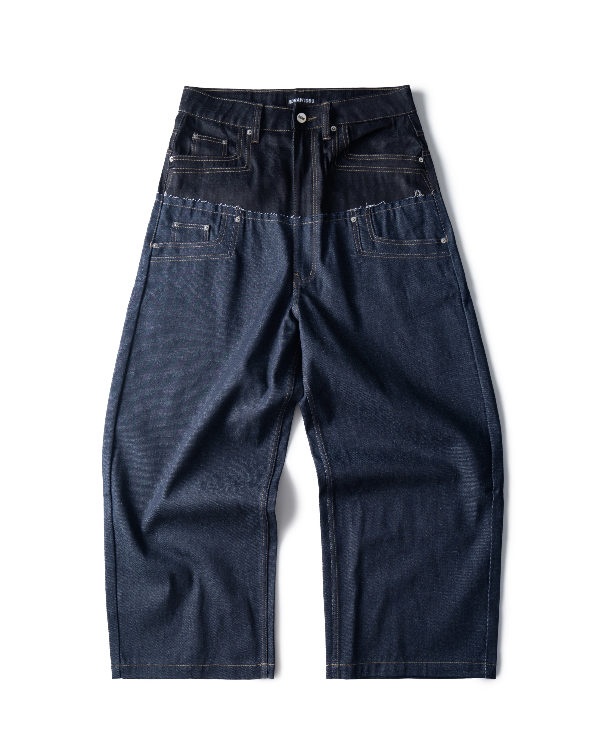 RDW DOUBLE RAW DENIM PANTS