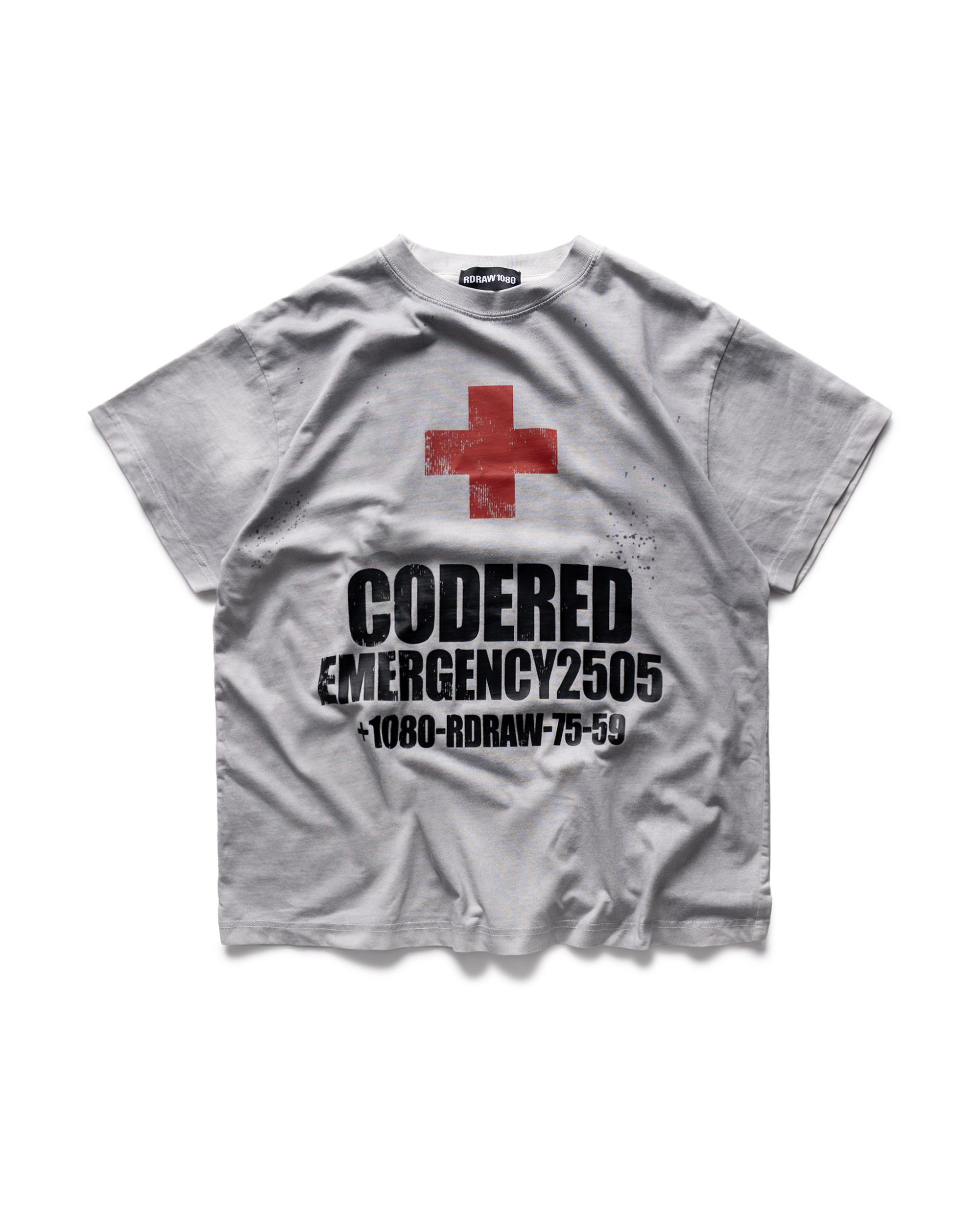 RDW CODERED DIRT WHITE T-SHIRT