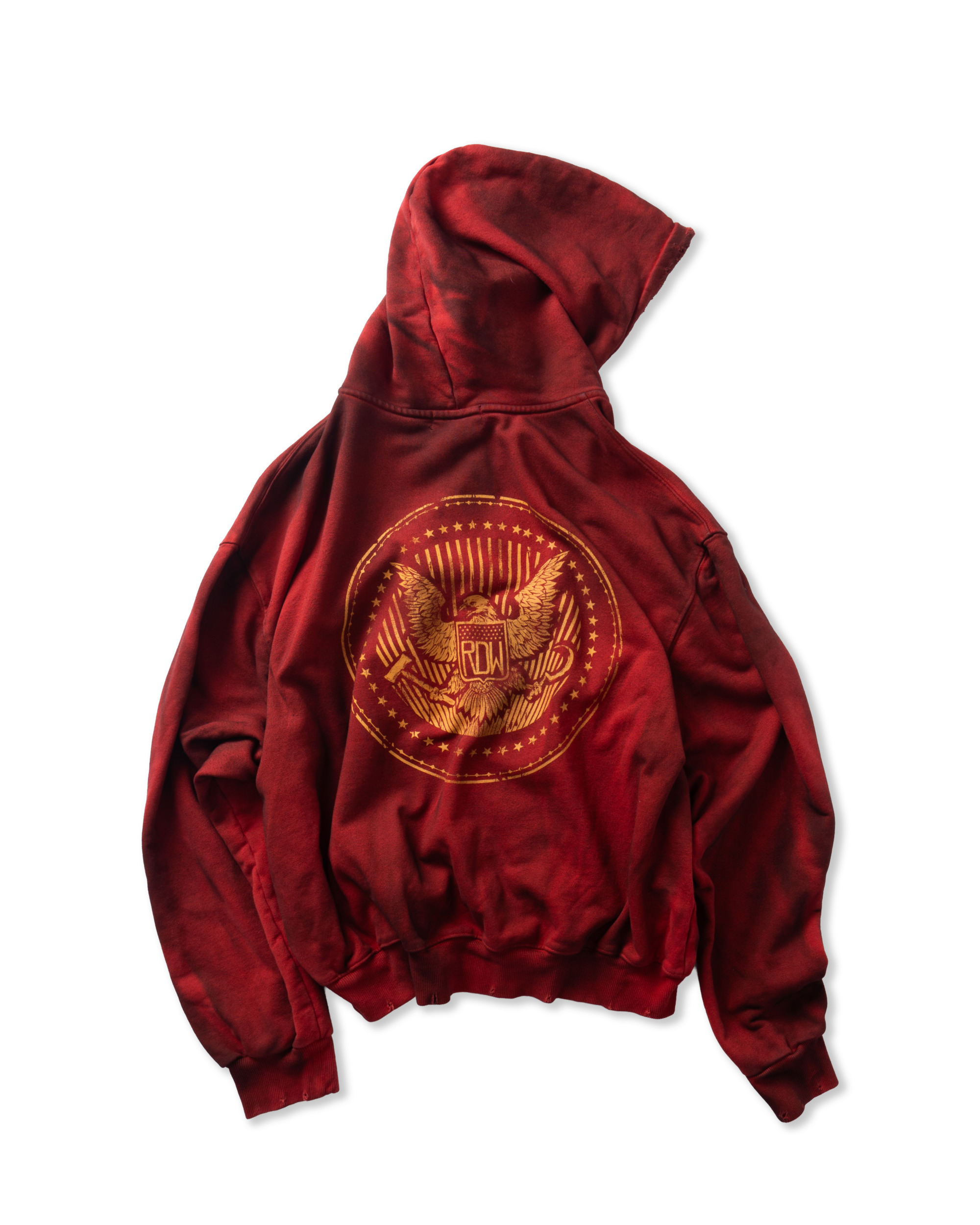 RDW BIG LOGO DIRT ZIP HOODIE