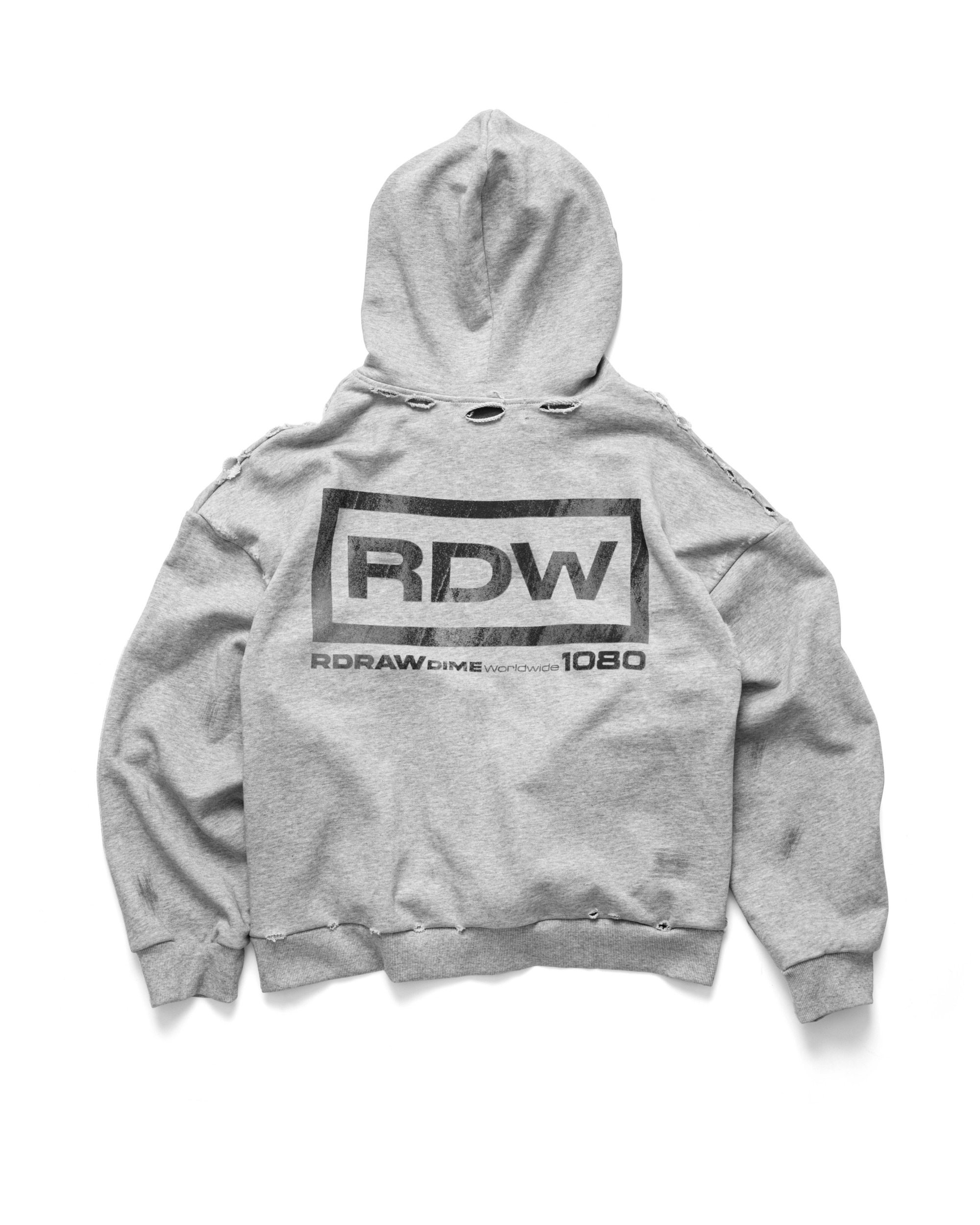RDW B26 DISTRESSED HOODIE