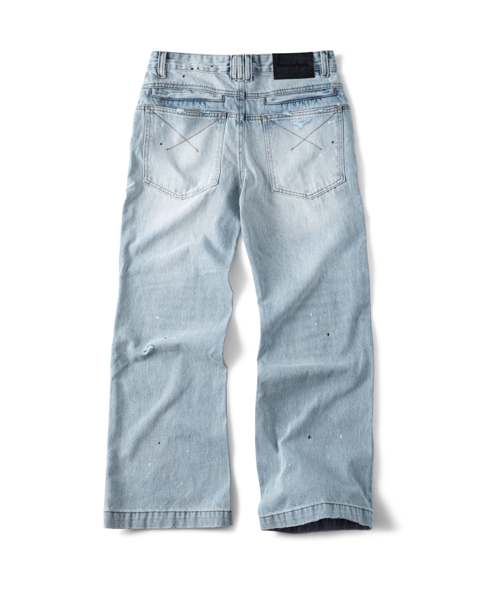 RDW D26 LIGHT WASH FLARED PANTS